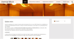 Desktop Screenshot of luthier-algarve.com